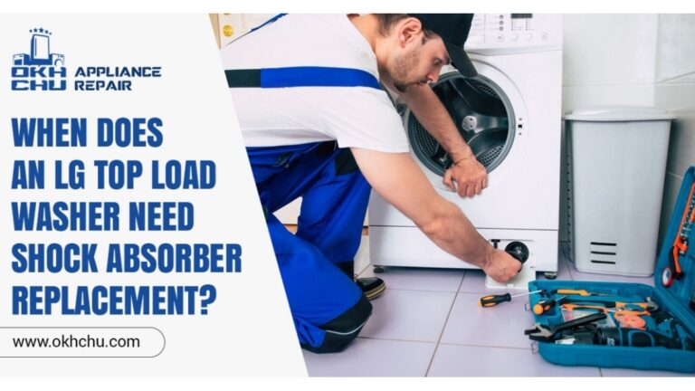 LG top load washer shock absorber replacement